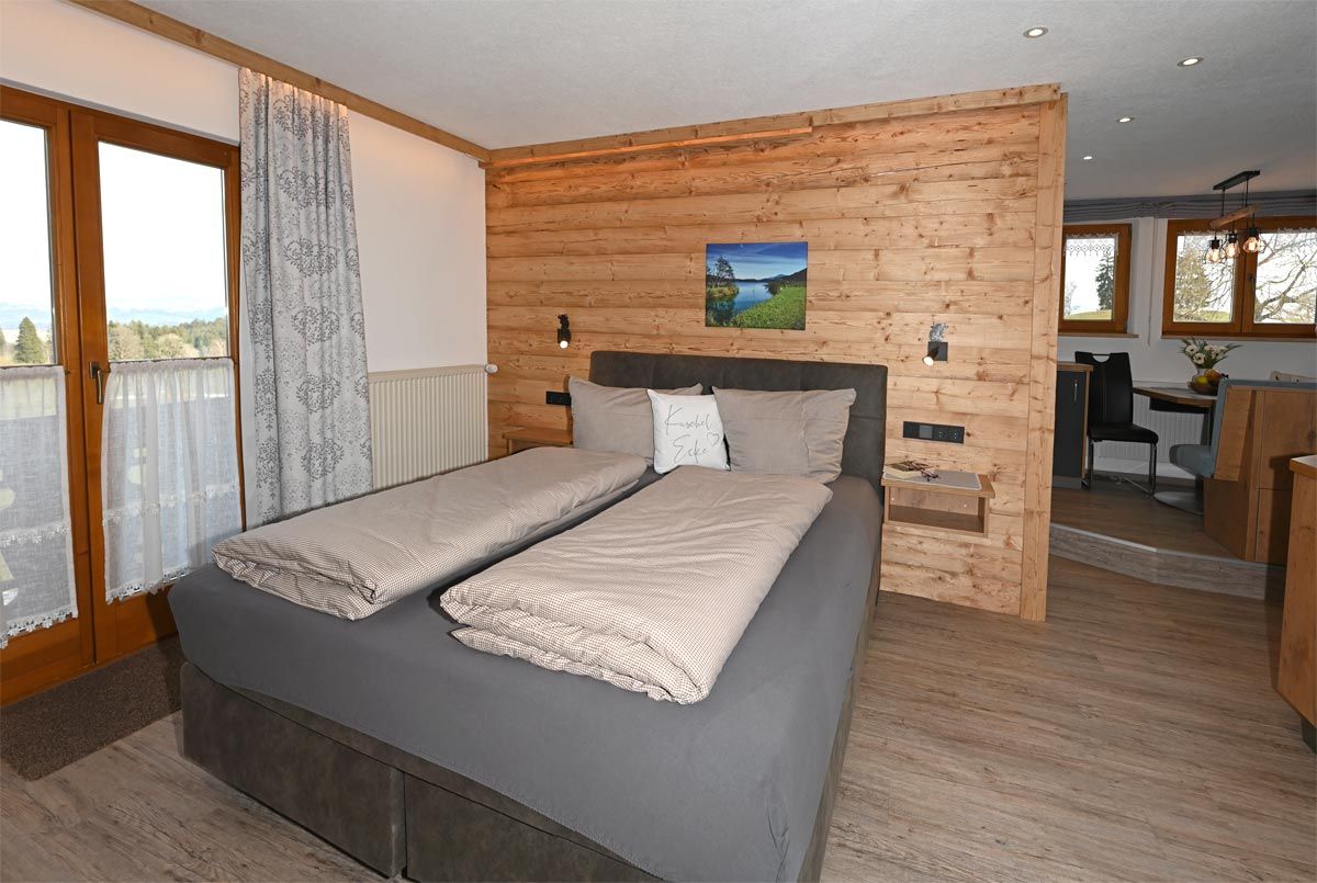 Gemütliches Doppelbett