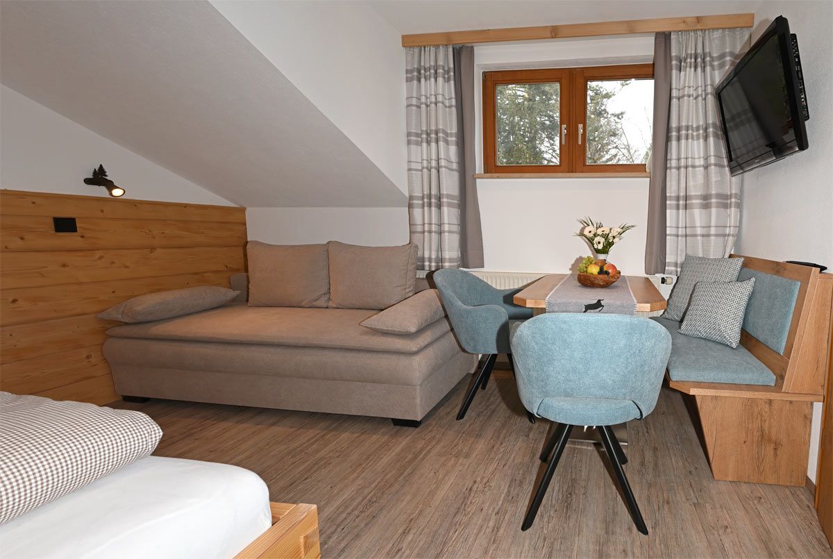 Essbereich und Sofa